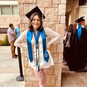 Oh Polly, white pearl sleeve dress